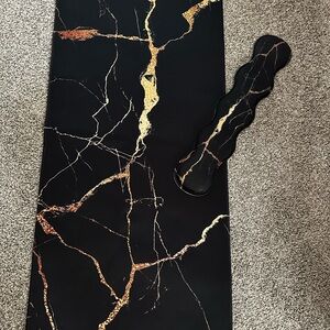 Black and Gold Marble Keyboard Pad Set